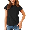 image:imageStelle Womens Modal Soft Crewneck Short Sleeve T Shirts Summer Casual Basic Tops TeesBlack