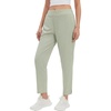 image:imageStelle Womens Work Pants Stretchy 78 Ankle Dress Pants for Women Business Casual Tapered Slacks for Teacher Golf TravelSage Mist