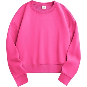 image:imageStelle Cropped Sweatshirts for Women Cotton Long Sleeve Crop Tops Crewneck Pullover Oversized SweaterCosmopolitan