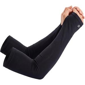 image:imageStelle Sun Protection Cooling Arm Sleeves with Thumb Holes Golf Sport UV Arm Covers Gardening OutdoorBlack