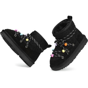 image:imageStelle Winter Boots for Girls Kids Snow Warm Faux Fur Cute Boots for ToddlerLittleBig KidBlack