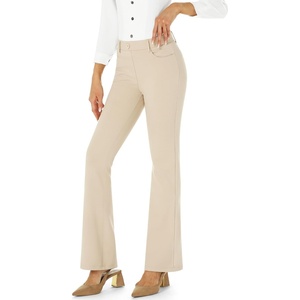 image:imageStelle Women 2830 32 Bootcut Dress Pants Business Casual Work Pants with Pockets Pull On Regular Slacks for OfficeDune