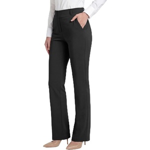 image:imageStelle Womens Dress Pants Stretchy Bootcut Stretch Work Business Casual Office with PocketsBlack