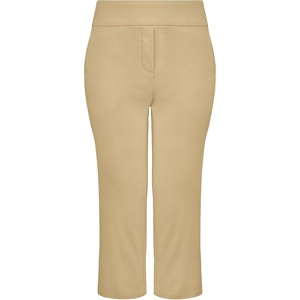 image:imageStelle Womens Pull On Capri Pants with Pockets Business Work Casual PantsDune
