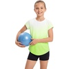 image:imageStelle Athletic Shirts for Girls Short Sleeve Active T Shirts Sports Crewneck Dry Fit Tops Kids Teens Gym Workout Summer TeeNeon Yellow