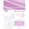 image:imageStelle Athletic Shirts for Girls Short Sleeve Active T Shirts Sports Crewneck Dry Fit Tops Kids Teens Gym Workout Summer TeeRose Petal