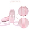 image:imageStelle Ballet Shoes for Girls Satin Ballerina Shoes Ribbons Elastic Straps  Toddler ballet shoes Ballerina slippers Soft satin upper Comfortable lining Suede leather split sole Ballet trainingPink