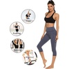 image:imageStelle Capri Leggings for Women Yoga Pants with Pockets High Waisted Legging for Gym WorkoutCotton Like Softnessgrey Blue