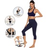 image:imageStelle Capri Leggings for Women Yoga Pants with Pockets High Waisted Legging for Gym WorkoutCotton Like Softnessnavy