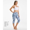 image:imageStelle Capri Leggings for Women Yoga Pants with Pockets High Waisted Legging for Gym WorkoutNylontide Dye White