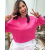 image:imageStelle Cropped Sweatshirt for Women Crewneck Pullover Tops Oversized Long Sleeve Lightweight Casual Cotton Sweat ShirtsCosmopolitan