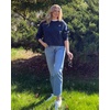 image:imageStelle Cropped Sweatshirt for Women Crewneck Pullover Tops Oversized Long Sleeve Lightweight Casual Cotton Sweat ShirtsNavy