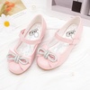 image:imageStelle Dress Shoes for Girls Rhinestone Bow Low Heels for Wedding PartyPink