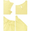 image:imageStelle Girls 2 Piece Summer Outfits Flutter Sleeve Tops and Shorts 513Y  Cooling LinerShorts with PocketsRuffle Tank TopsBack KeyholeCute Bow on WaistBreathableLightweightStretchableFlowyLemon Butter