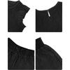 image:imageStelle Girls 2 Piece Summer Outfits Flutter Sleeve Tops and Shorts 513Y  Cooling LinerShorts with PocketsRuffle Tank TopsBack KeyholeCute Bow on WaistBreathableLightweightStretchableFlowyBlack