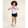 image:imageStelle Girls Athletic Shorts with Pockets Girls Running Shorts Volleyball Soccer Shorts for Kids Elastic WaistBlack