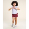 image:imageStelle Girls Athletic Shorts with Pockets Girls Running Shorts Volleyball Soccer Shorts for Kids Elastic WaistMaroon