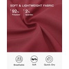 image:imageStelle Girls Athletic Shorts with Pockets Girls Running Shorts Volleyball Soccer Shorts for Kids Elastic WaistMaroon