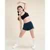image:imageStelle Girls Athletic Shorts with Pockets Girls Running Shorts Volleyball Soccer Shorts for Kids Elastic WaistPrussian Blue
