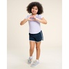 image:imageStelle Girls Athletic Shorts with Pockets Girls Running Shorts Volleyball Soccer Shorts for Kids Elastic WaistPrussian Blue