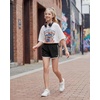 image:imageStelle Girls Athletic Shorts with Pockets Quick Dry Running Shorts Gymnastics Basketball Short for Teen KidsBlack