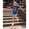 image:imageStelle Girls Athletic Shorts with Pockets Quick Dry Running Shorts Gymnastics Basketball Short for Teen KidsRoyal Blue