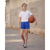 image:imageStelle Girls Athletic Shorts with Pockets Quick Dry Running Shorts Gymnastics Basketball Short for Teen KidsRoyal Blue