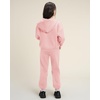 image:imageStelle Girls Athletic Sweatsuit 2 Pieces Sweatshirts and Pant Long Sleeve Zip Up with Pockets Outfits SetPink