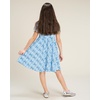 image:imageStelle Girls Cotton Short Sleeve Twirl Skater Dress 3T12Y  TwirlFriendly Skirt A LineCriss Cross BackDress for SchoolDancePlaywearCasualActiveSoft Stretch Breathable ComfyMosaic Daisy Print