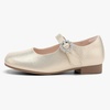 image:imageStelle Girls Dress Shoes Rhinestone Buckle Mary Janes for School WeddingGold