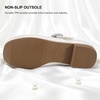 image:imageStelle Girls Dress Shoes Rhinestone Buckle Mary Janes for School WeddingPearl Glimmer