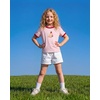 image:imageStelle Girls Graphic Tees Short Sleeve Girls Shirts Cute Tops Crew Neck Casual Basic Summer TShirt for Kids Teen 415 YearsBerry Sweetpink