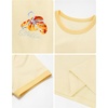 image:imageStelle Girls Graphic Tees Short Sleeve Girls Shirts Cute Tops Crew Neck Casual Basic Summer TShirt for Kids Teen 415 YearsButter Croissantvanilla