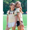 image:imageStelle Girls Graphic Tees Short Sleeve Girls Shirts Cute Tops Crew Neck Casual Basic Summer TShirt for Kids Teen 415 YearsCherryvanilla