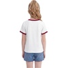 image:imageStelle Girls Graphic Tees Short Sleeve Girls Shirts Cute Tops Crew Neck Casual Basic Summer TShirt for Kids Teen 415 YearsCherrywhite