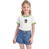 image:imageStelle Girls Graphic Tees Short Sleeve Girls Shirts Cute Tops Crew Neck Casual Basic Summer TShirt for Kids Teen 415 YearsRise and Brinewhite