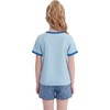 image:imageStelle Girls Graphic Tees Short Sleeve Girls Shirts Cute Tops Crew Neck Casual Basic Summer TShirt for Kids Teen 415 YearsSeas the Dayblue