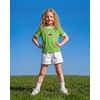 image:imageStelle Girls Graphic Tees Short Sleeve Girls Shirts Cute Tops Crew Neck Casual Basic Summer TShirt for Kids Teen 415 YearsVery Cherrygreen
