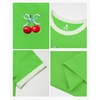 image:imageStelle Girls Graphic Tees Short Sleeve Girls Shirts Cute Tops Crew Neck Casual Basic Summer TShirt for Kids Teen 415 YearsVery Cherrygreen