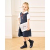 image:imageStelle Girls Ruffle Socks Cotton School Uniform Dress Socks 356 Pairs Crew Soft Cute Frilly Sock for Kids Toddler3 Pairs Black white charcoal