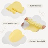 image:imageStelle Girls Ruffle Socks Cotton School Uniform Dress Socks 356 Pairs Crew Soft Cute Frilly Sock for Kids Toddler5 Pairs Banana Milk light Grey pink white periwinkle