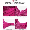 image:imageStelle Girls Sequin Dress Sleeveless ALine Sparkly Dresses 515 Y  Bow on Shoulder Zipper BackFully LiningScoop NeckTwirlyBirthday Formal Party Fancy Graduation Wedding Christmas HolidayFuchsia