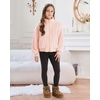 image:imageStelle Girls Sherpa Jacket Fall Fleece Coat Full Zip Winter Fuzzy Outerwear with Pockets for 415 YearsPearl Pink