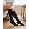 image:imageStelle Girls Socks Knee High Socks for Girls Cotton Uniform Long Sock for Toddler 3 Pairs School Socks 318 Years3black
