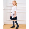 image:imageStelle Girls Socks Knee High Socks for Girls Cotton Uniform Long Sock for Toddler 3 Pairs School Socks 318 Years3navy