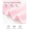 image:imageStelle Girls Socks Knee High Socks for Girls Cotton Uniform Long Sock for Toddler 3 Pairs School Socks 318 Years3pink