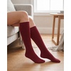 image:imageStelle Girls Socks Knee High Socks for Girls Cotton Uniform Long Sock for Toddler 3 Pairs School Socks 318 Years3red