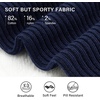 image:imageStelle Girls Socks Knee High Socks for Girls Cotton Uniform Long Sock for Toddler 3 Pairs School Socks 318 YearsBlackwhitemidnight Blue