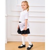 image:imageStelle Girls Socks Knee High Socks for Girls Cotton Uniform Long Sock for Toddler 3 Pairs School Socks 318 YearsBlackwhitenavy
