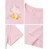 image:imageStelle Girls T Shirts Graphic Tees Short Sleeve Tshirts Crewneck Cute Summer Casual Basic Tops for Kids Teen 415 YearsLilac Unicornpink